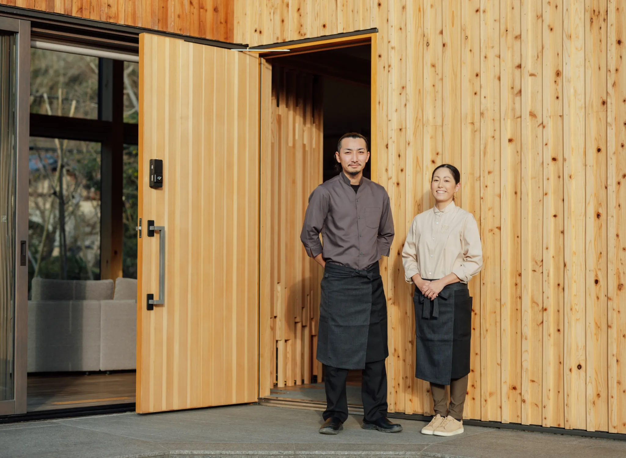 Chef and manager who trained in Europe and moved to Izu